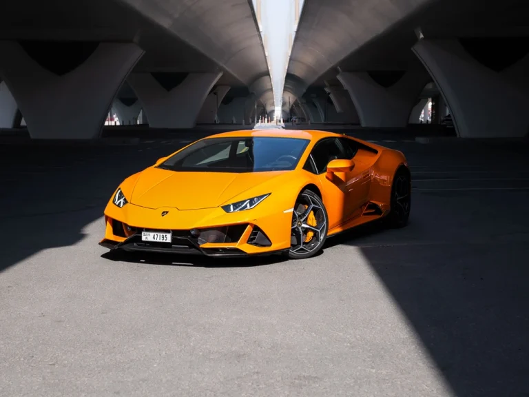 Lamborghini Huracan Evo Orange 1