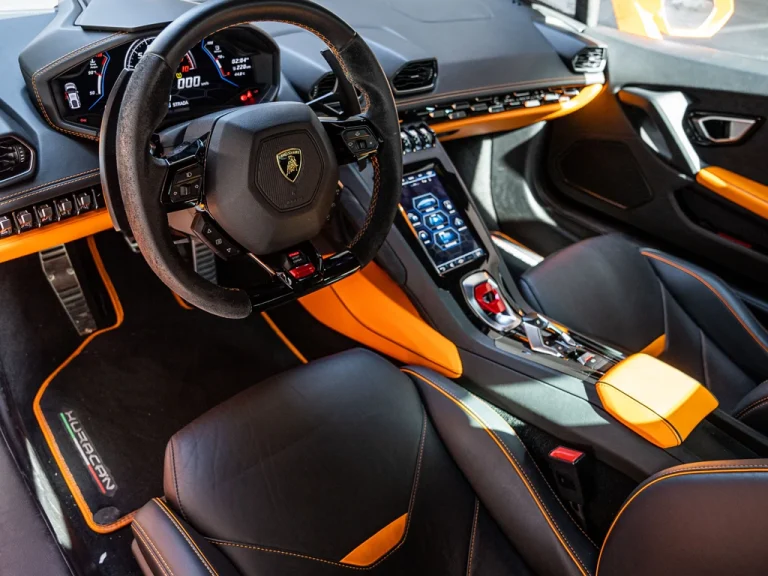 Lamborghini Huracan Evo Orange 5