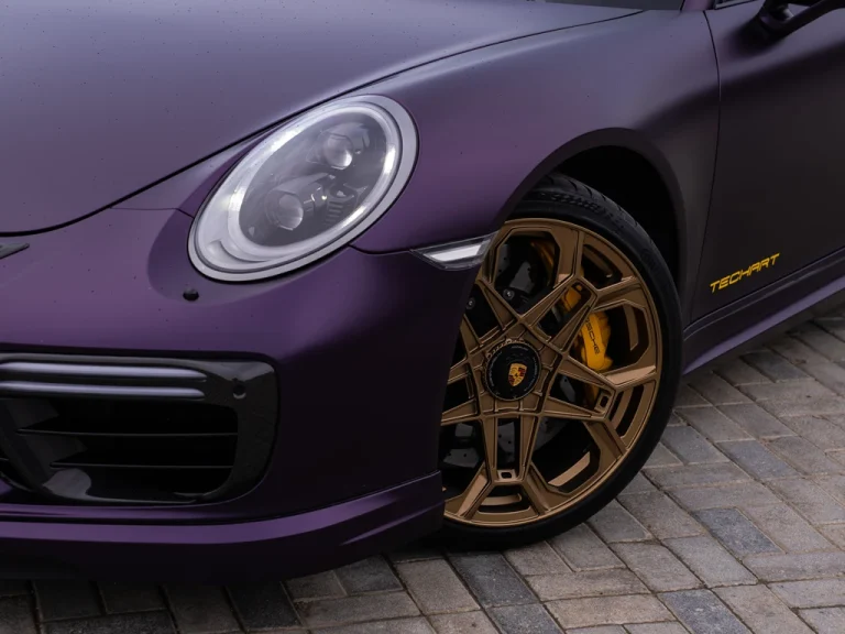Porsche 911 Turbo d Purple 3
