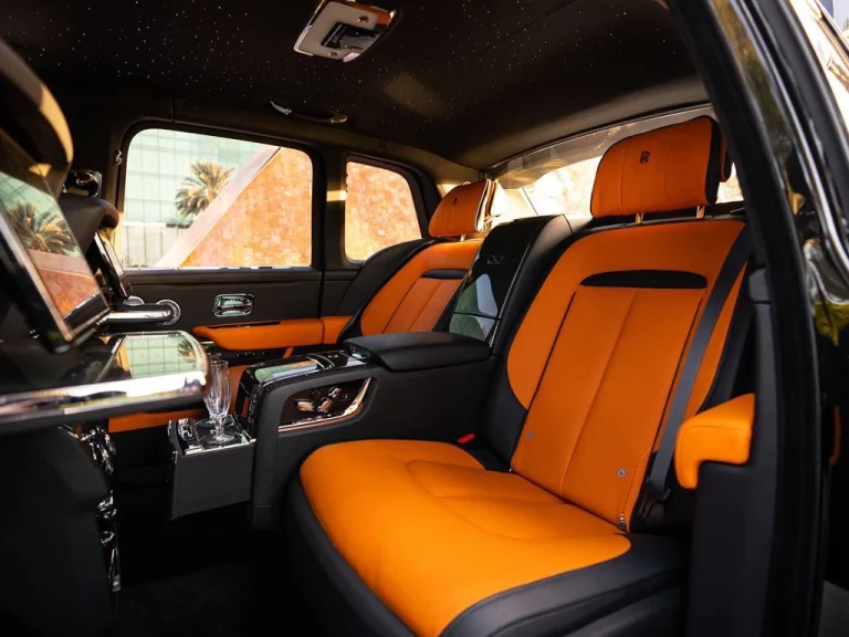 RR Cullinan Black 2023 Orange 10
