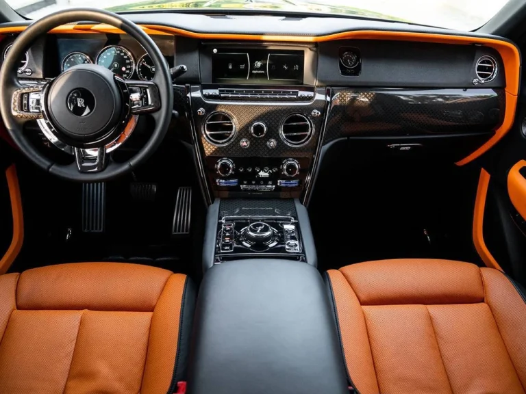 RR Cullinan Black 2023 Orange 7